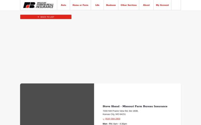 Steve Shead - Missouri Farm Bureau Insurance