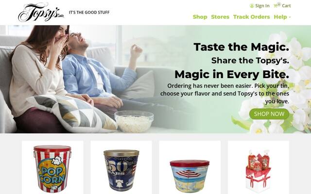 Topsy's Popcorn & Ice Cream Shoppes