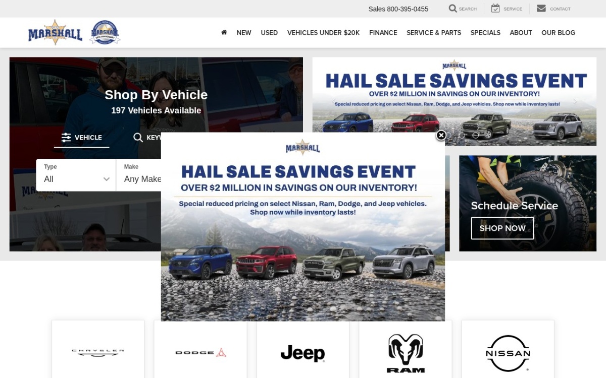 Marshall Motor Nissan Service