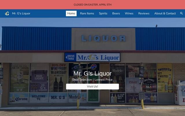 Mr. G's Liquor