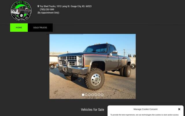 Toy Shed Trucks