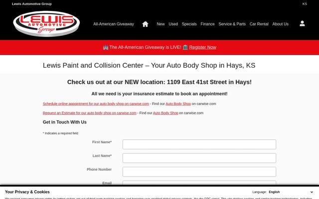 Lewis Paint and Collision Center