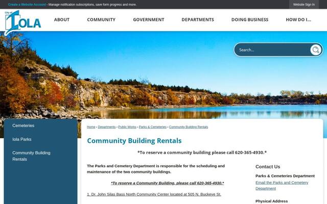 Riverside Park Community Building