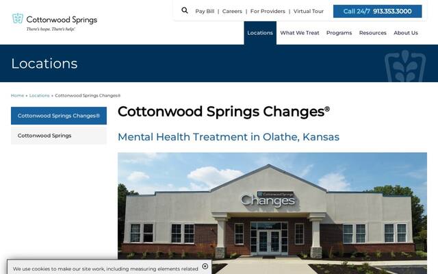 Cottonwood Springs Changes