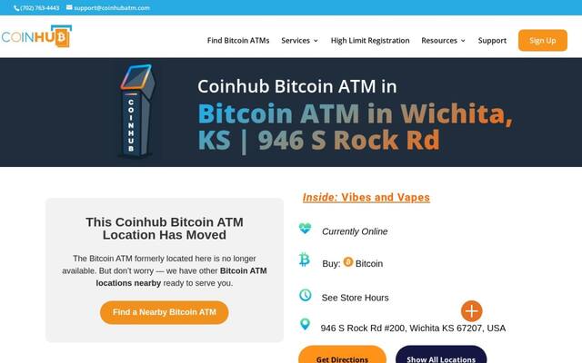 Bitcoin ATM Wichita - Coinhub