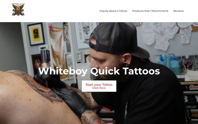 Whiteboy Quick Tattoos