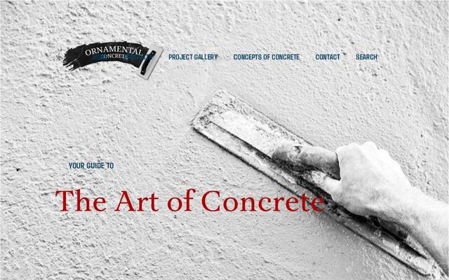 Ornamental Concrete