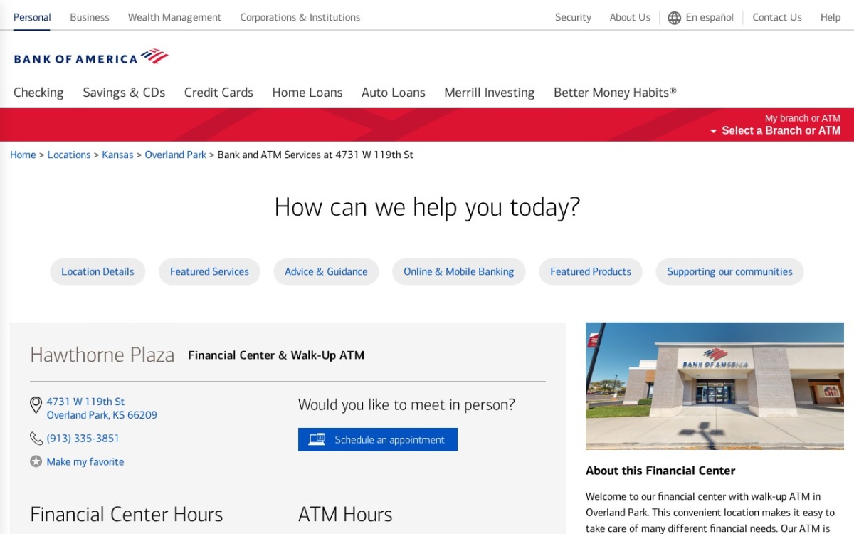 Bank of America Financial Center