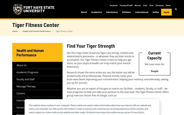 FHSU Tiger Fitness Center