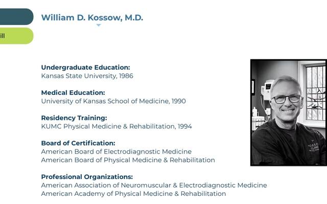 Kossow William D MD