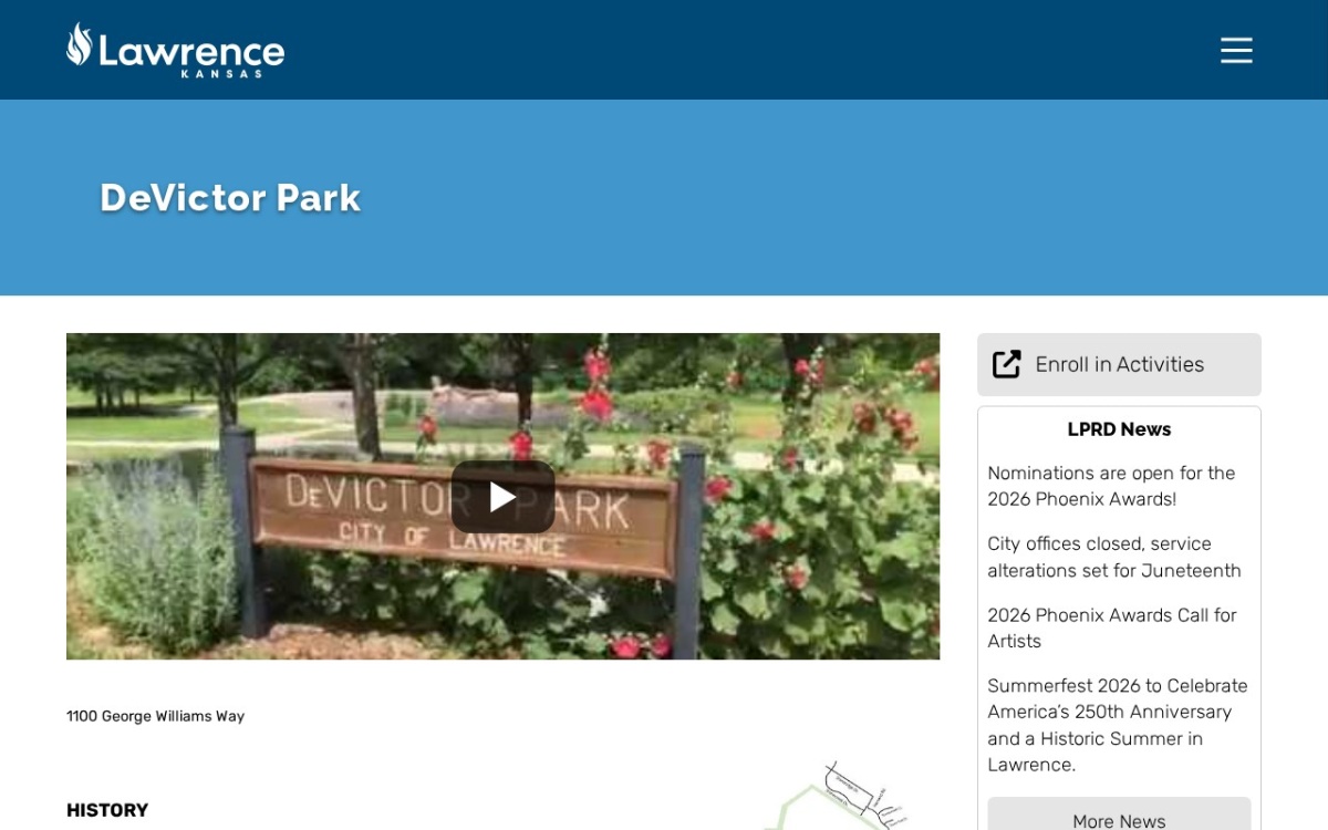 DeVictor Park Nature Trail