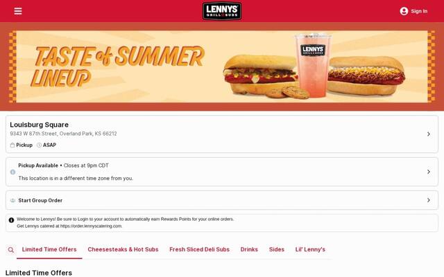 Lennys Grill and Subs