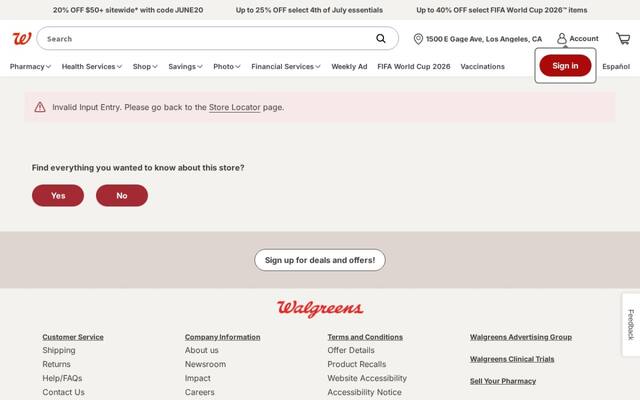 Walgreens Pharmacy