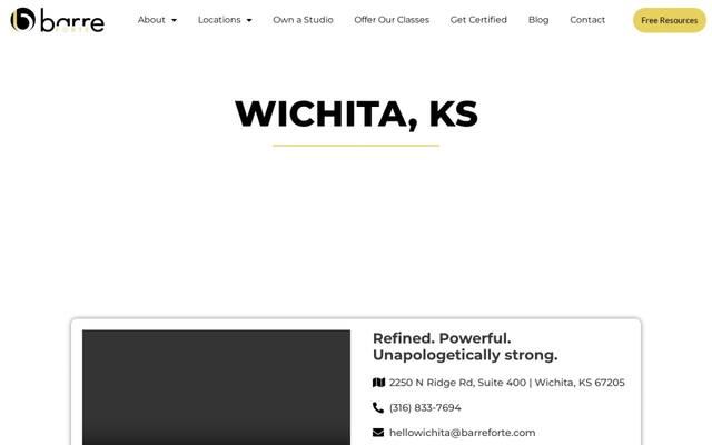 Barre Forte Wichita