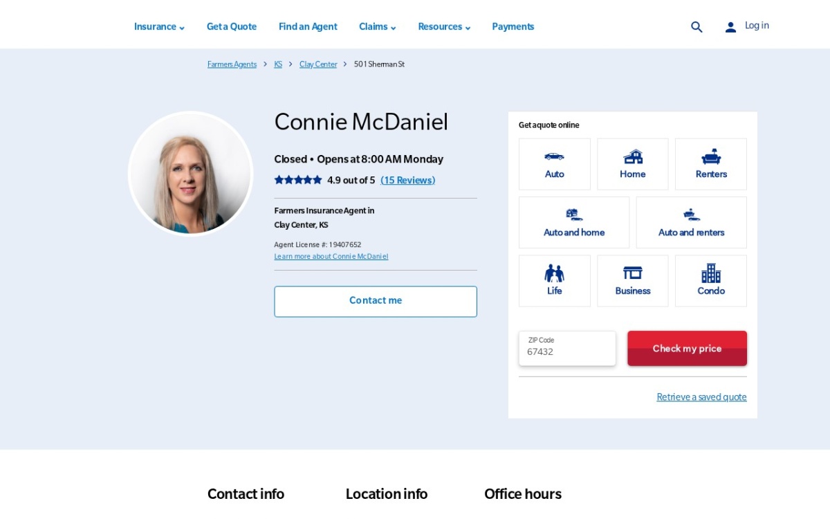 Farmers Insurance - Connie McDaniel