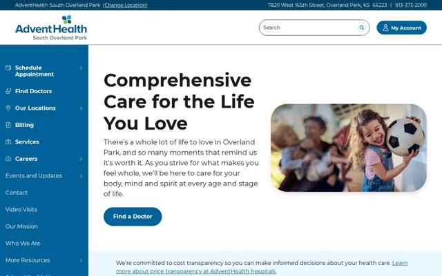 AdventHealth South Overland Park