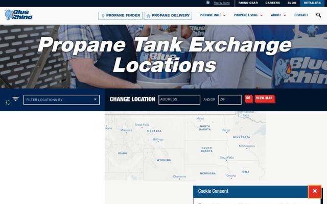 Blue Rhino Propane Exchange