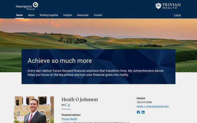 Heath Johnson - Ameriprise Financial Services, LLC