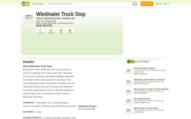 Weidemaier's Truck Stop
