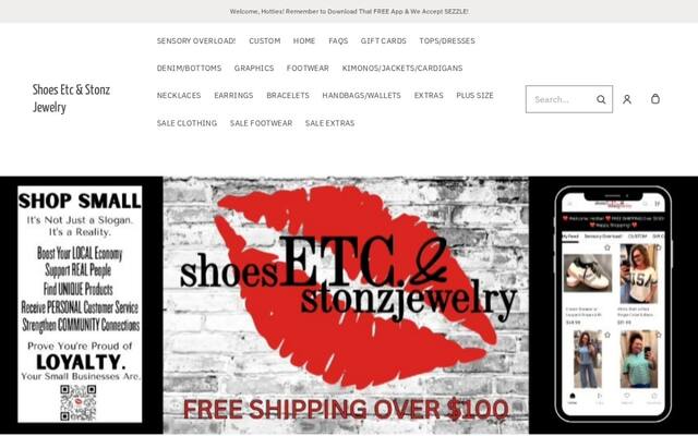 Shoes etc.