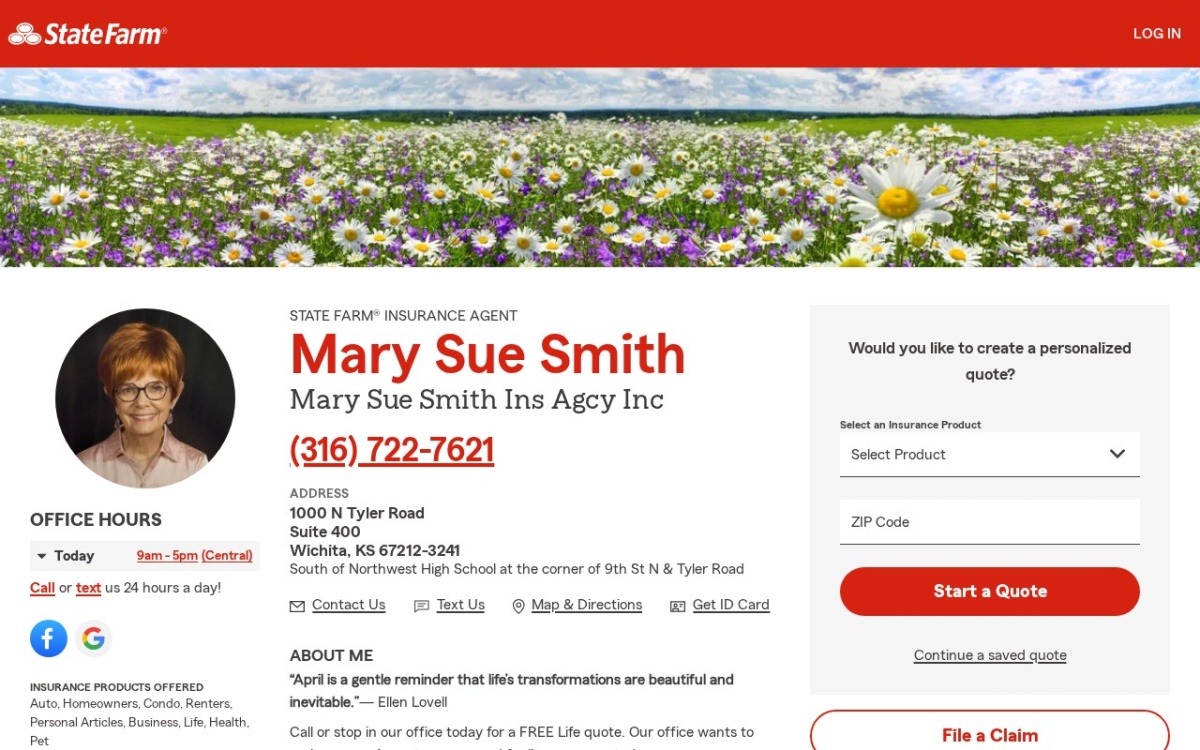 Mary Sue Smith - State Farm Insurance Agent