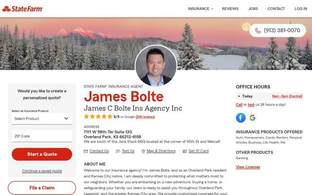 James Bolte - State Farm Insurance Agent