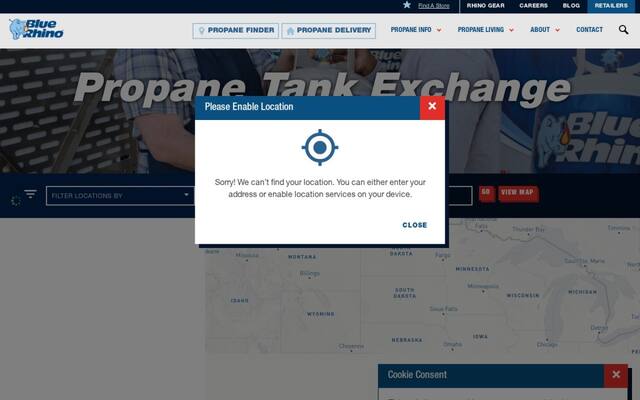 Blue Rhino Propane Exchange