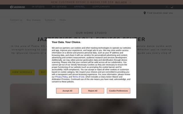 Jazzercise Paola Fitness Center