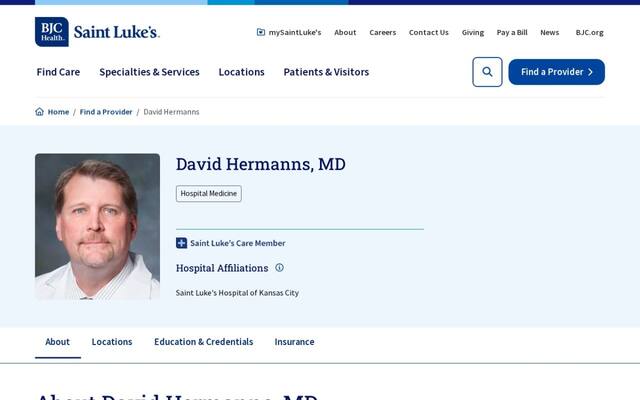 David C Hermanns, MD