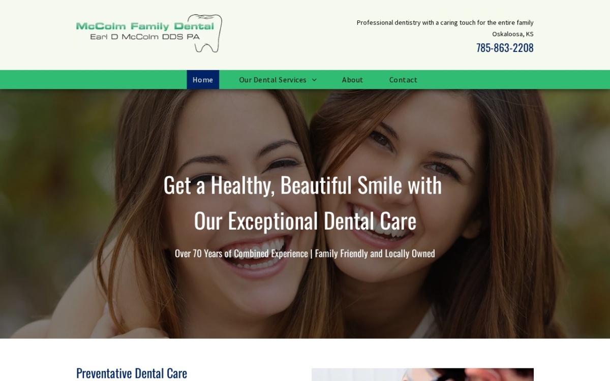 Earl D McColm DDS PA