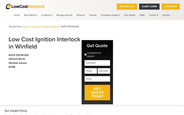 Low Cost Ignition Interlock