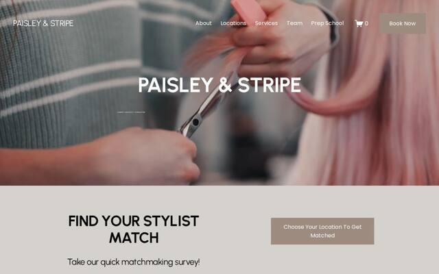 Paisley & Stripe