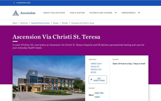 Ascension Via Christi St. Teresa Hospital