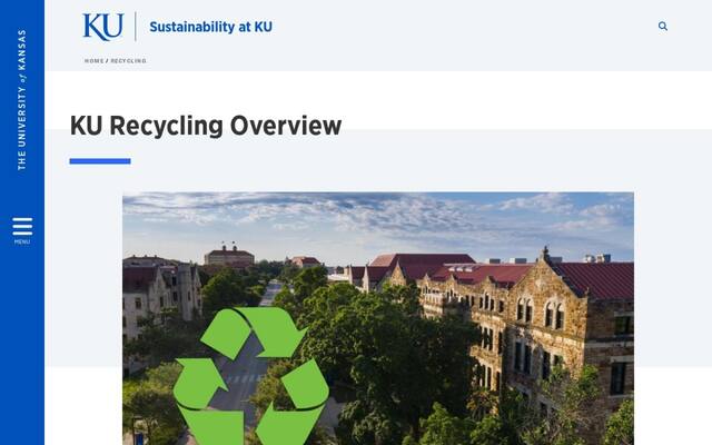 KU Recycling Center