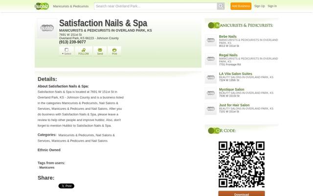 Satisfaction Nails & Spa