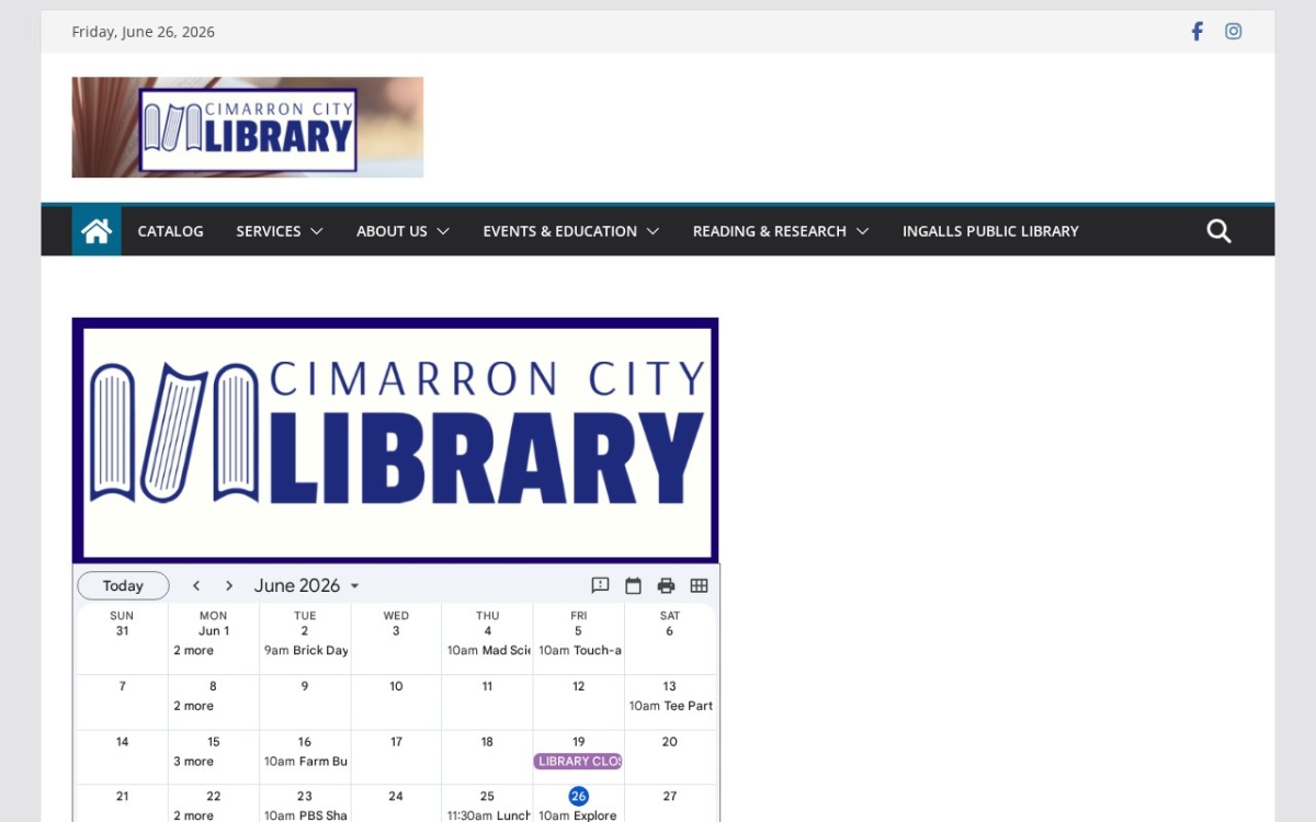 Cimarron City Library