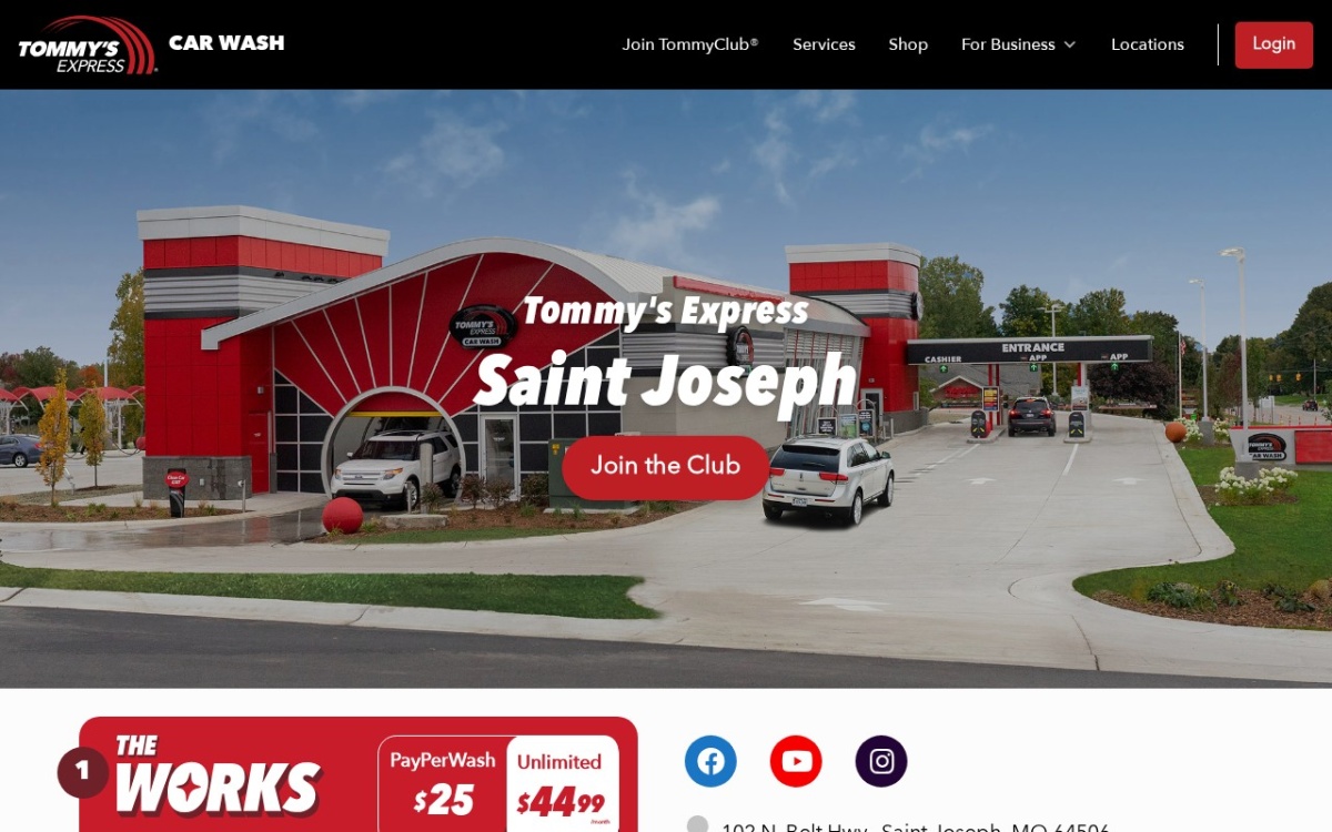 Tommy's Express Car Wash