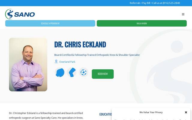 Dr. Christopher Eckland