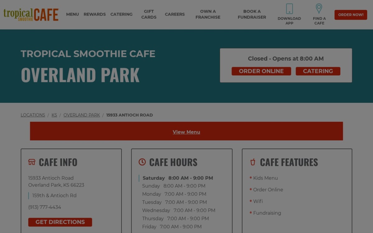 Tropical Smoothie Cafe