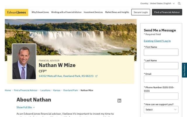 Edward Jones - Financial Advisor: Nathan W Mize