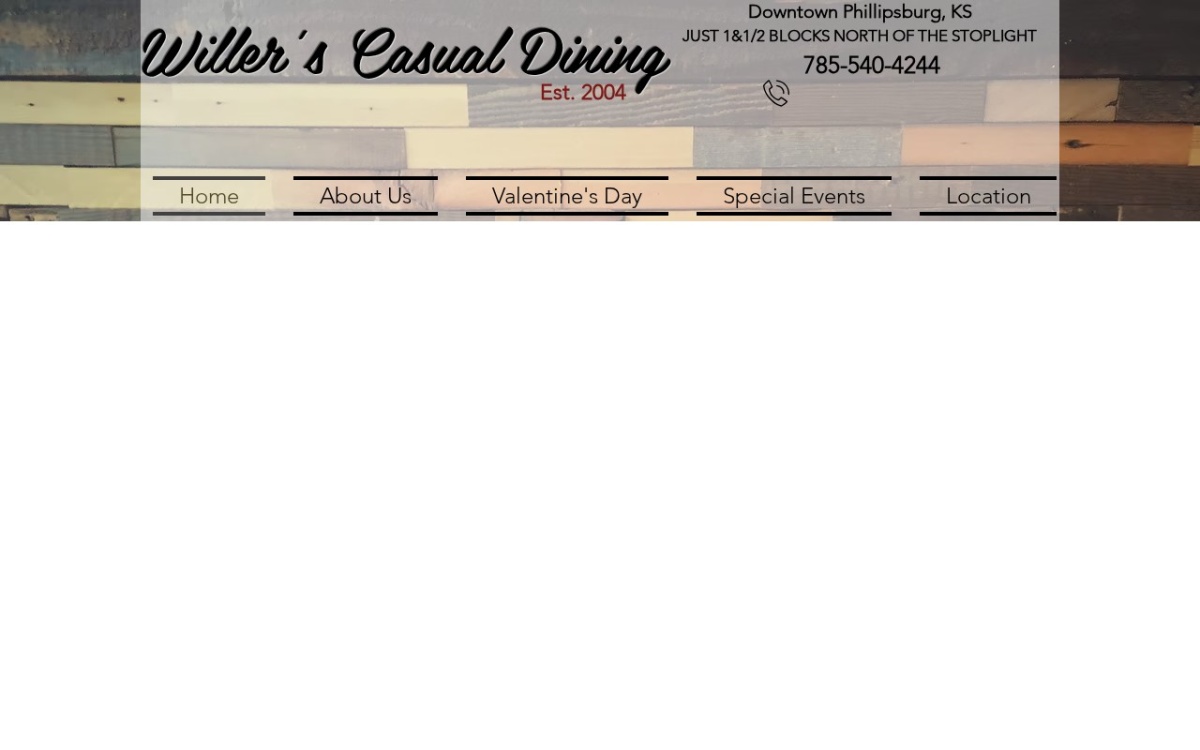 Willers Casual Dining