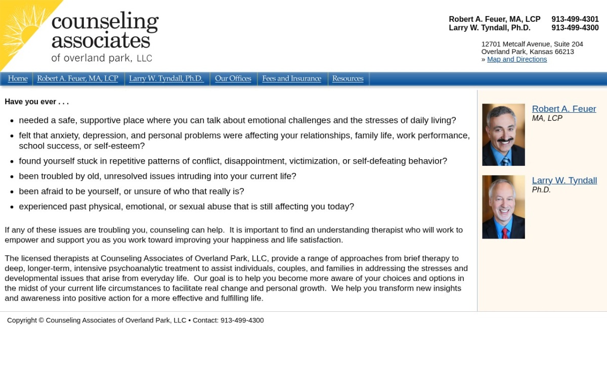 Counseling Associates of Overland Park LLC