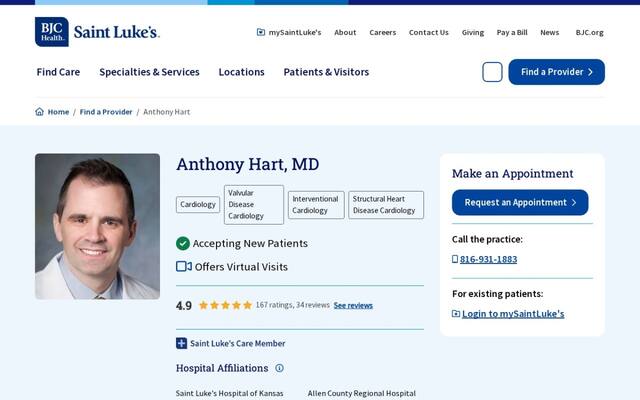 Anthony J Hart, MD