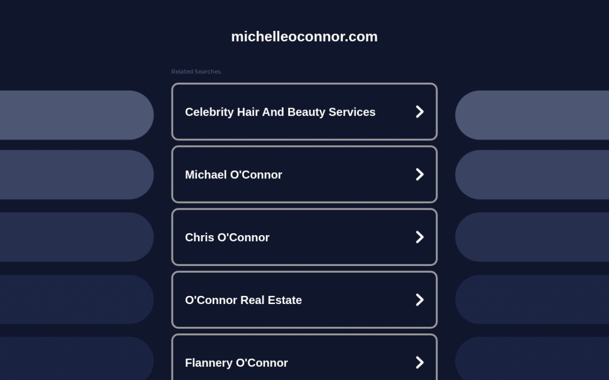 Michelle O Connor Real Estate