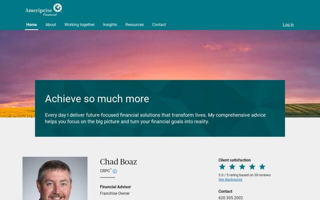 Chad Boaz - Ameriprise Financial Advisor