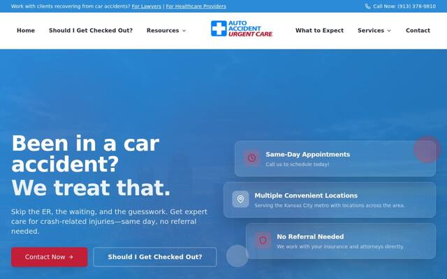 Auto Accident Urgent Care