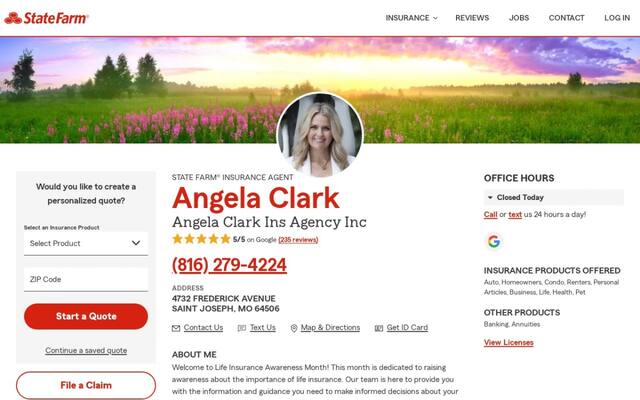 Angela Clark - State Farm Insurance Agent