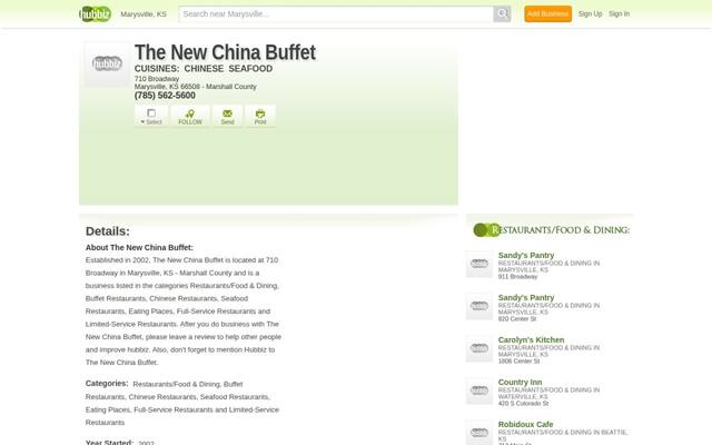 New China Buffet