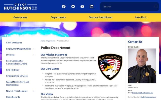 Hutchinson Police Department