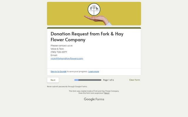 Fork & Hay Flower Company